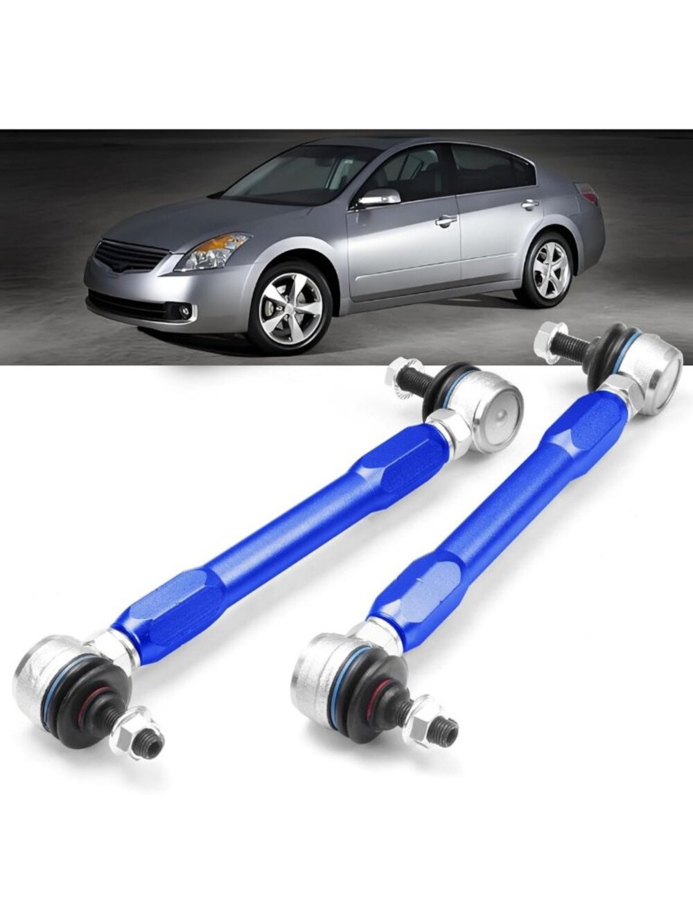 Adjustable Sway Bar Links for Nissan | Front Stabilizer End Links 300mm-350mm